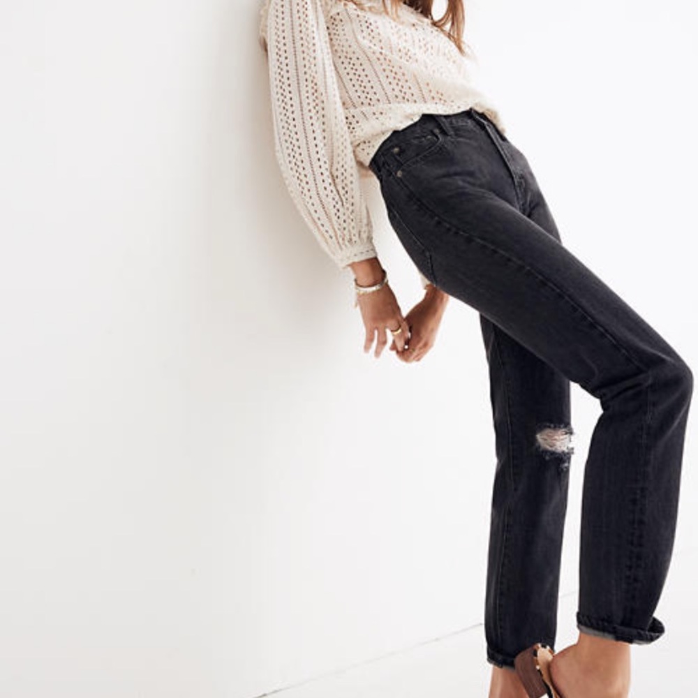 Madewell black perfect vintage jean /NWT /30 /